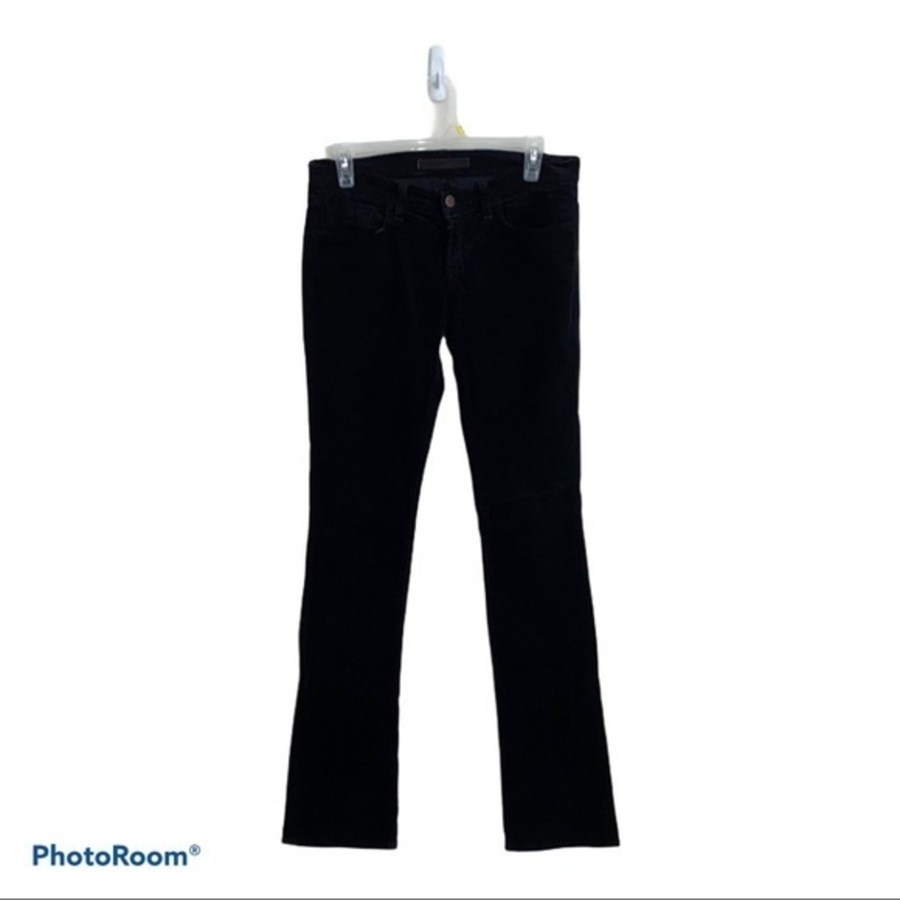 J brand black bootcut corduroy pants women’s size 4